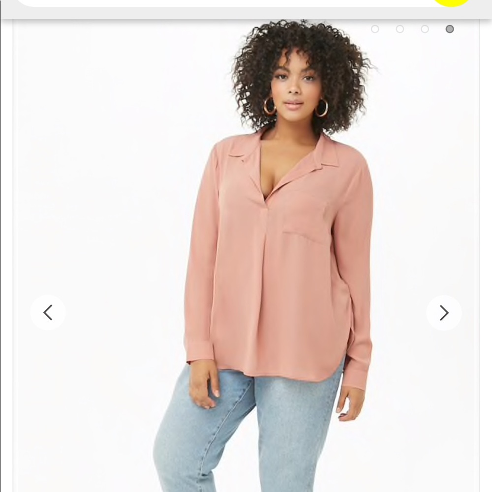 Forever 21 blush top NWT!!